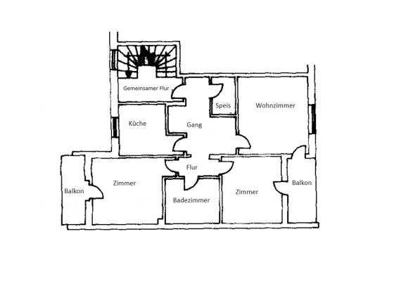 Mals / Schleis: Helle 3-Zimmerwohnung mit Balkon und Garten zu verkaufen